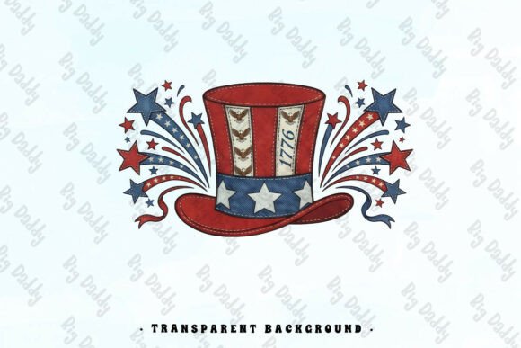4th of July Embroidery Patch 4 PNG Review