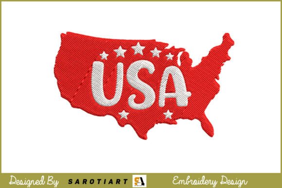 American Map Embroidery 4th of July Review