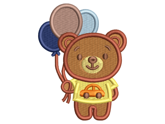Balloon Teddy Embroidery: A Designer's Fair Review