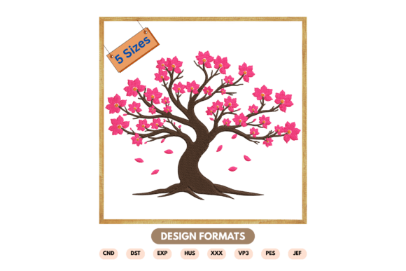 Cherry Blossom Tree Embroidery Design Review