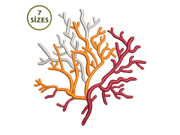 Coral Embroidery Design Review for Real Projects