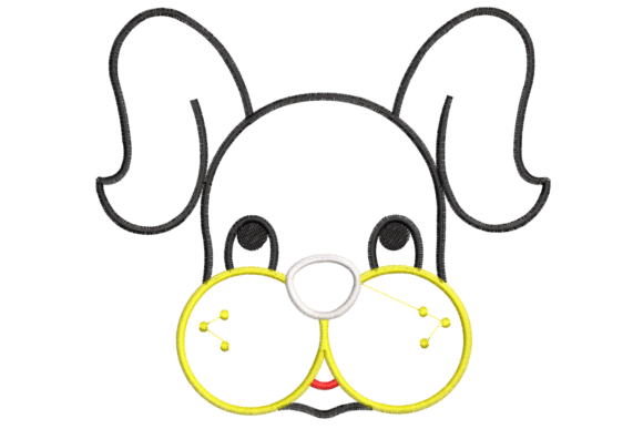 Dog Face Machine Embroidery Design Review