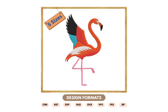 Flamingo Embroidery Design Review