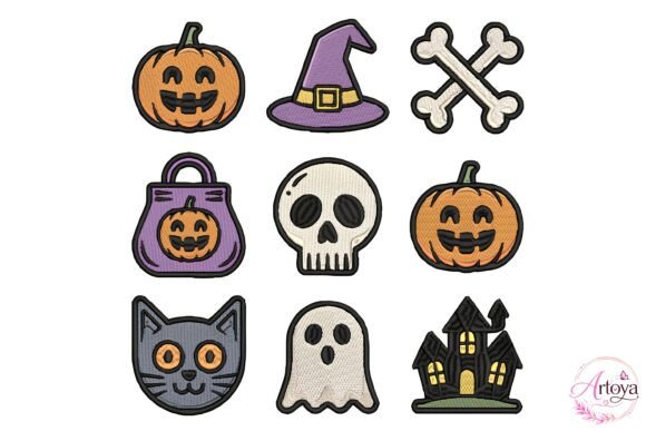 Halloween Embroidery Bundle Review