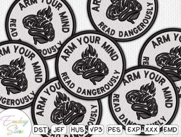 Intellectual Quote Patch Embroidery Review