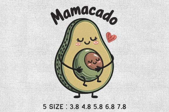 Mamacado Avocado Pregnancy Embroidery Review
