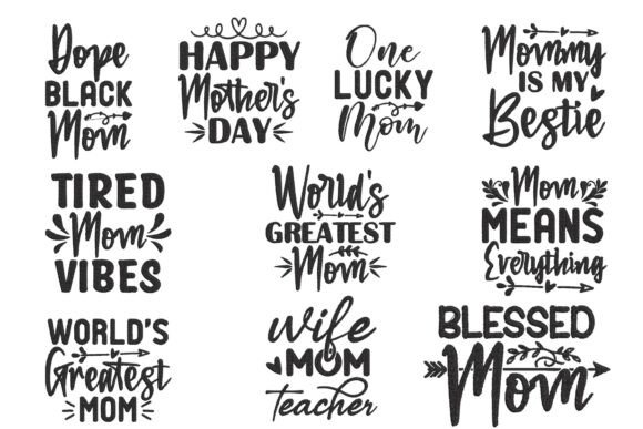 Mom Quotes Embroidery Design Bundle Review