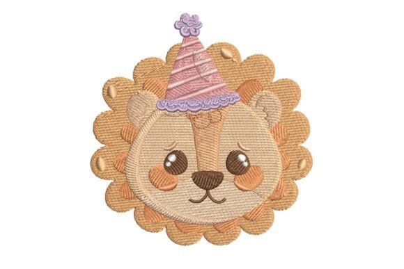 Party Hat Lion Embroidery Review for Gift Makers