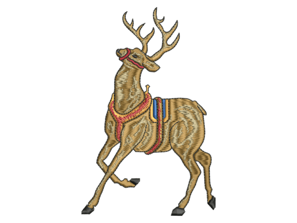 Running Deer Embroidery Design Review