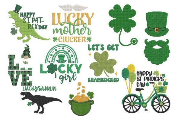 St Patrick s Day Lucky Embroidery Bundle Review