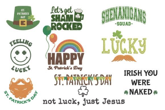 St. Patrick’s Day Lucky Embroidery Bundle Review