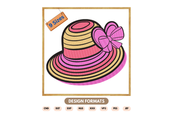 Summer Sun Hat Embroidery Design Review